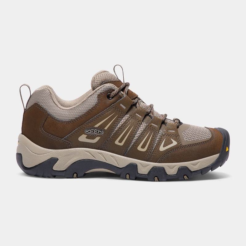 Zapatos Trekking Keen Oakridge Para Hombre Marrom - Zapatos Keen Mexico (130576-NTY)